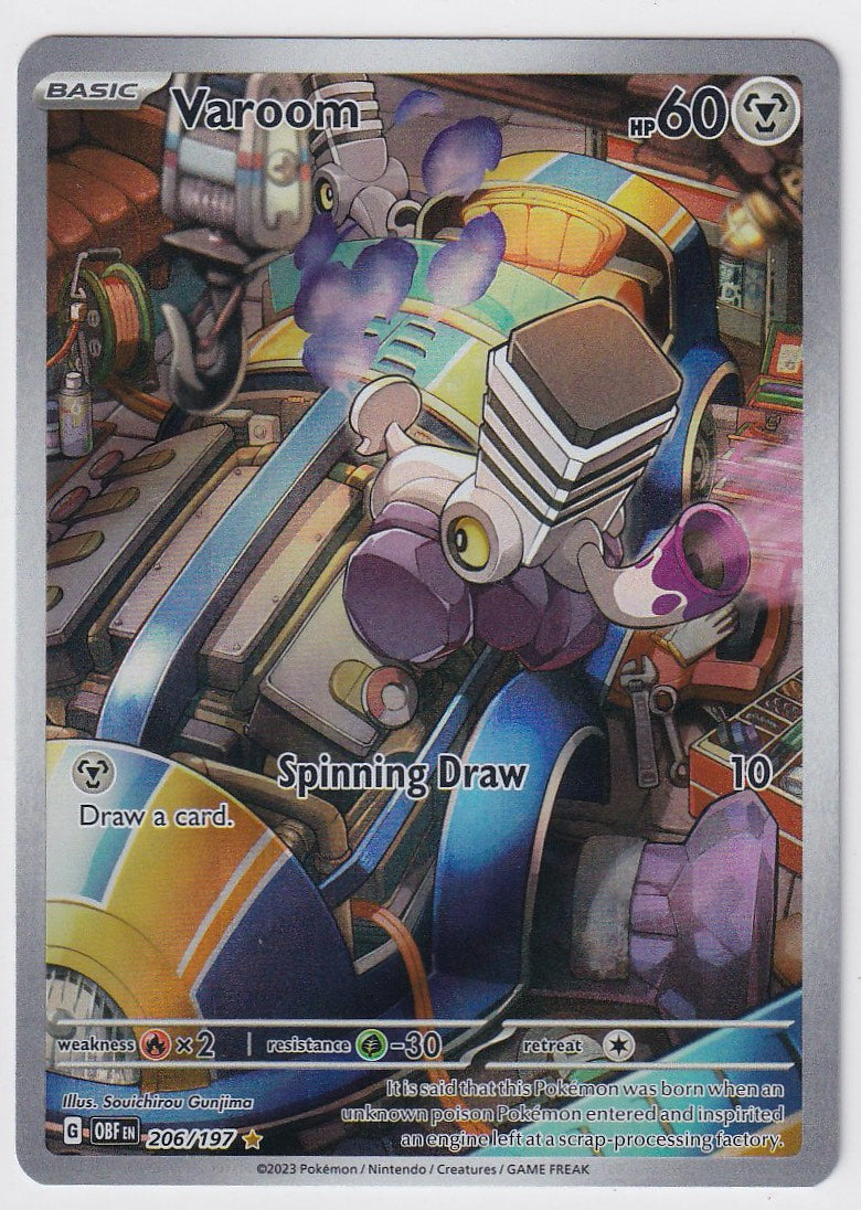 Varoom 206/197 Obsidian Flames