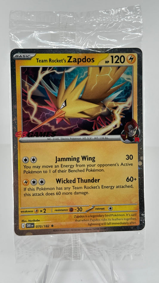 Team Rocket’s Zapdos EB Games Promo