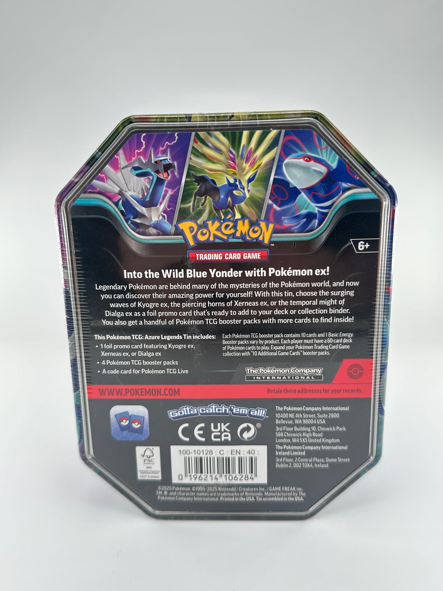 Azure Legends Tin