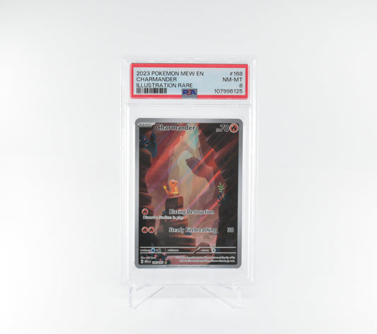 PSA 8 Charmander Scarlet & Violet 151 168/165