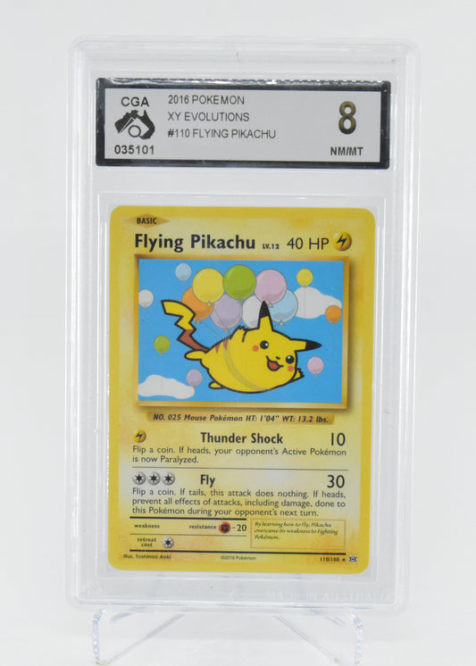 CGA 8 Flying Pikachu XY Evolutions 110/108