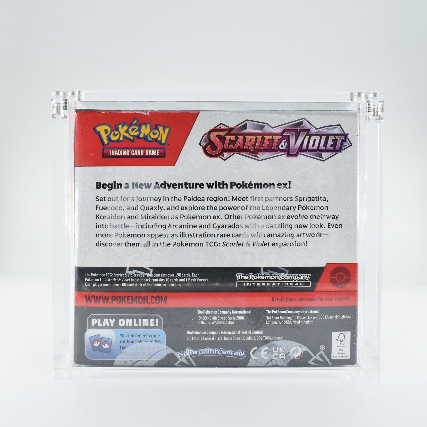 Scarlet & Violet Booster Box