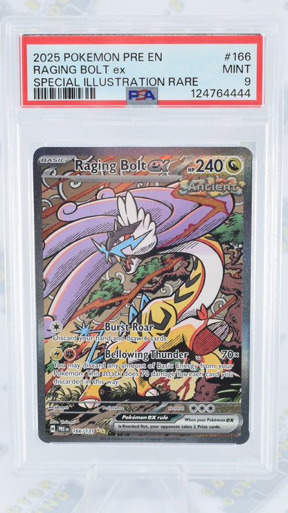 Raging Bolt ex 166/131 Prismatic Evolutions PSA 9