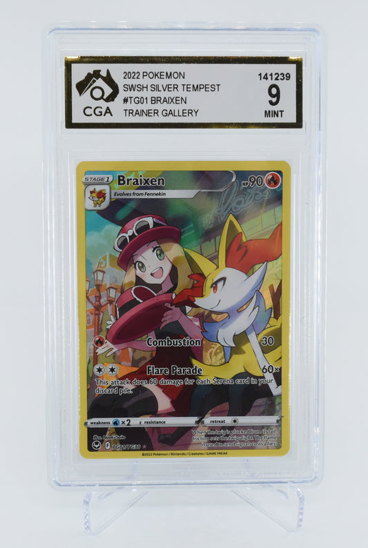 Braixen TG01 Silver Tempest CGA 9
