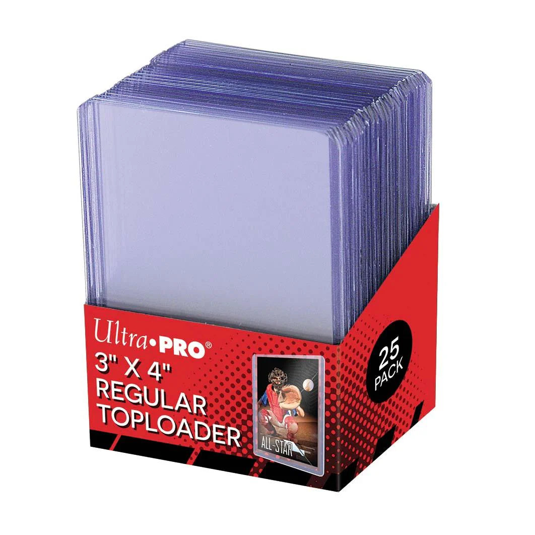 Ultra Pro Regular Toploaders 3x4"