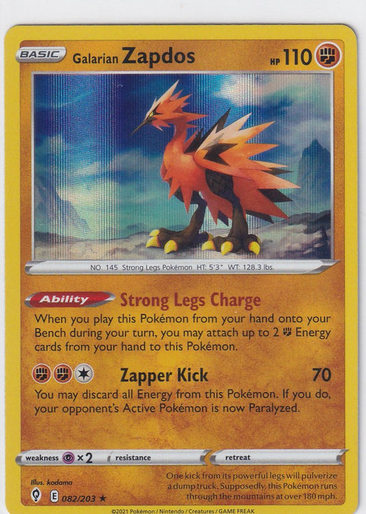 Galarian Zapdos 082/203
