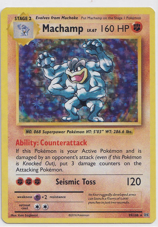 Machamp 59/108 XY Evolutions