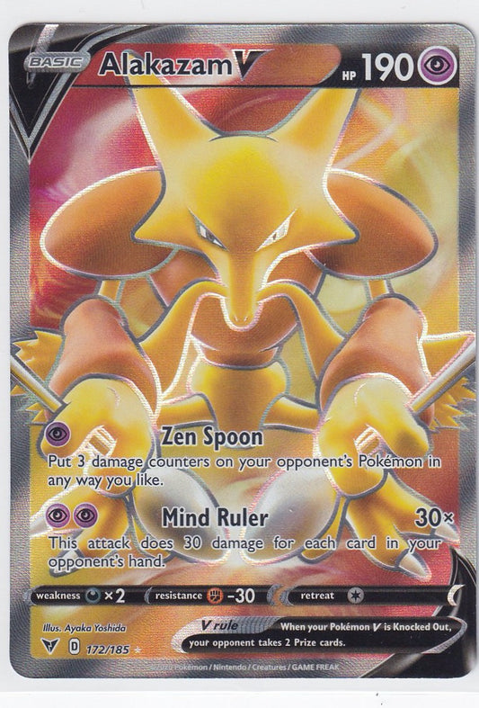 Alakazam V 172/185 Vivid Voltage