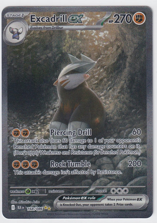 Excadrill ex 168/086 Black Bolt