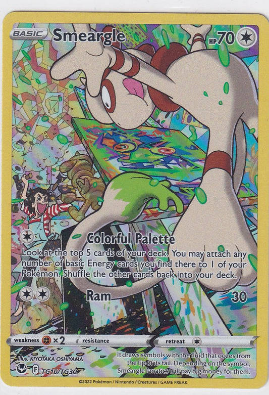 Smeargle TG10/TG30 Silver Tempest