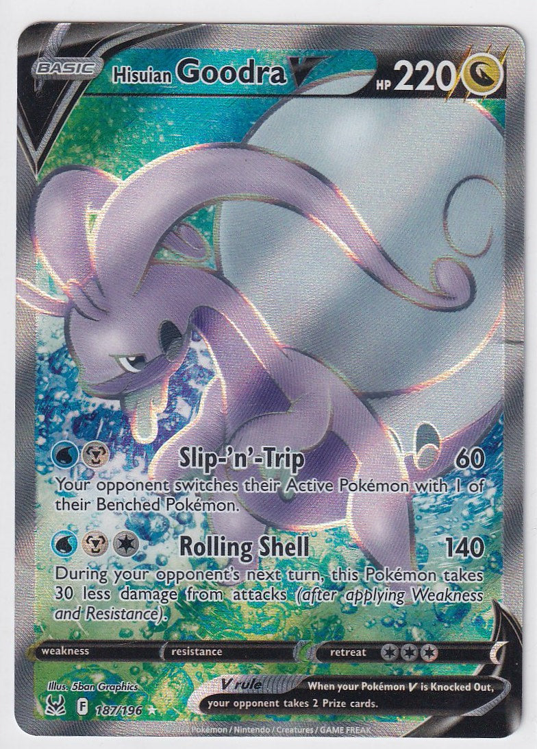 Hisuian Goodra V 187/196 Lost Origin