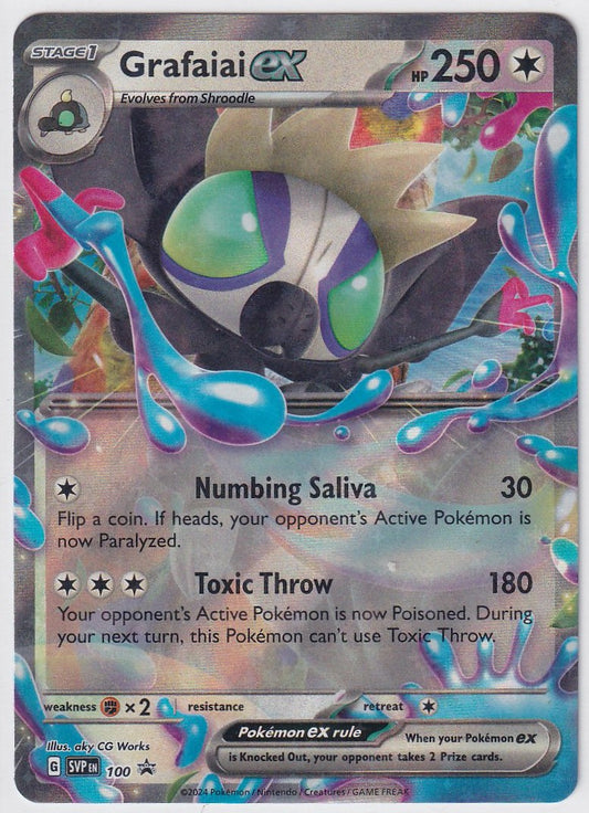 Grafaiai ex SVP100 Black Star Promo
