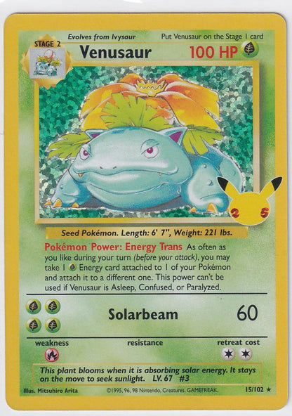 Venusaur 15/12 Celebrations 25th Anniversary