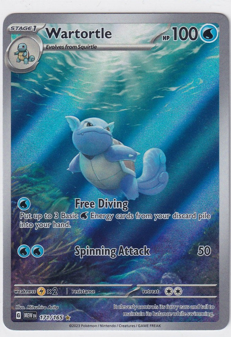 Wartortle 171/165 Scarlet & Violet 151