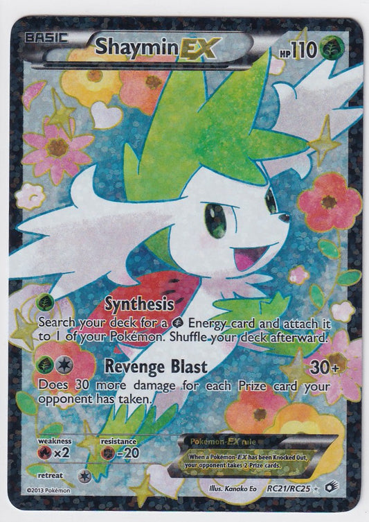 Shaymin EX RC21/RC25 Legendary Treasures
