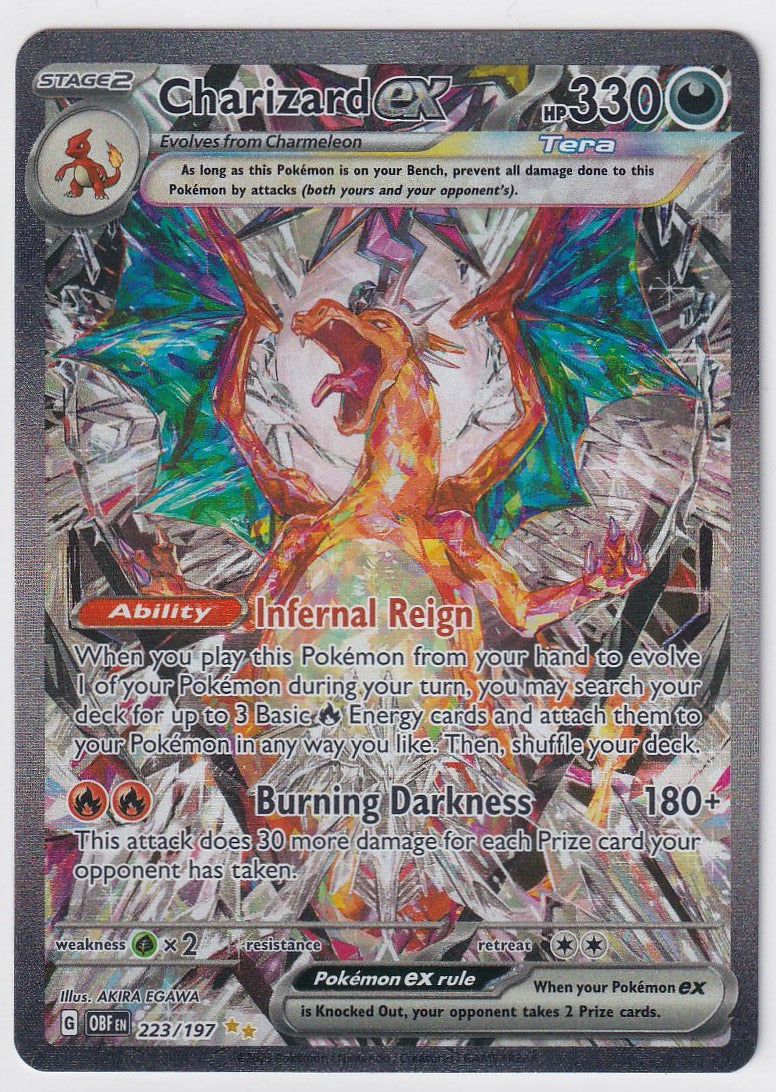 Charizard ex 223/197 Obsidian Flames