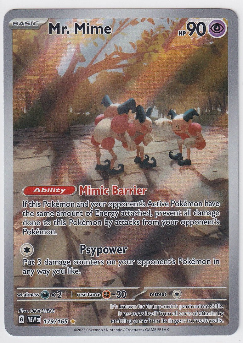 Mr. Mime 179/165 Scarlet & Violet 151