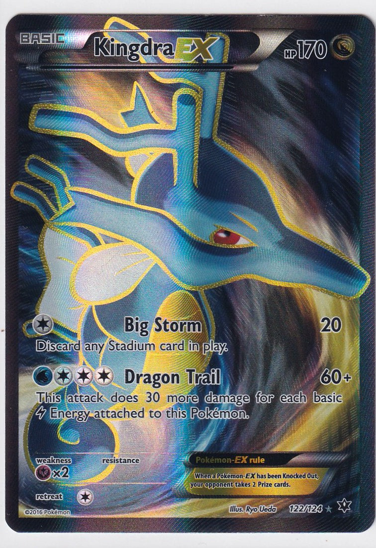 Kingdra EX 122/124 XY Fates Collide