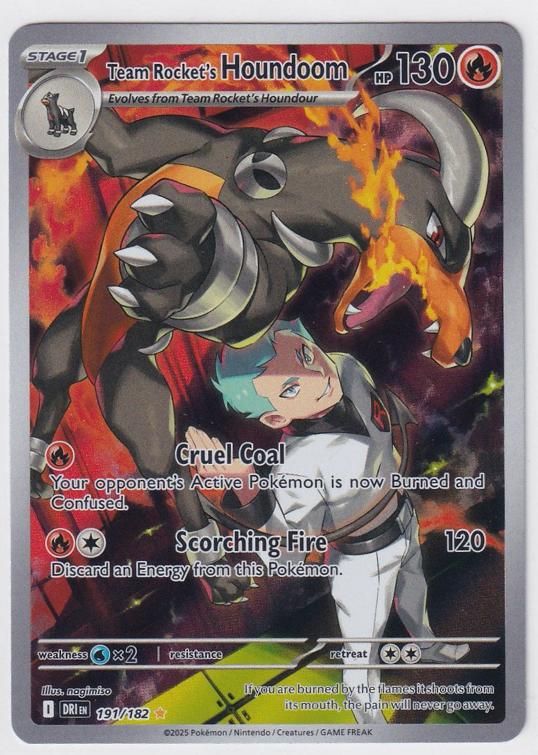 Team Rocket's Houndoom 191/182 Destined Rivals