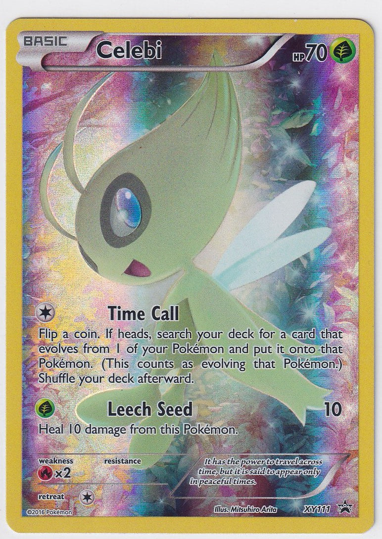 Celebi XY111 Black Star Promo