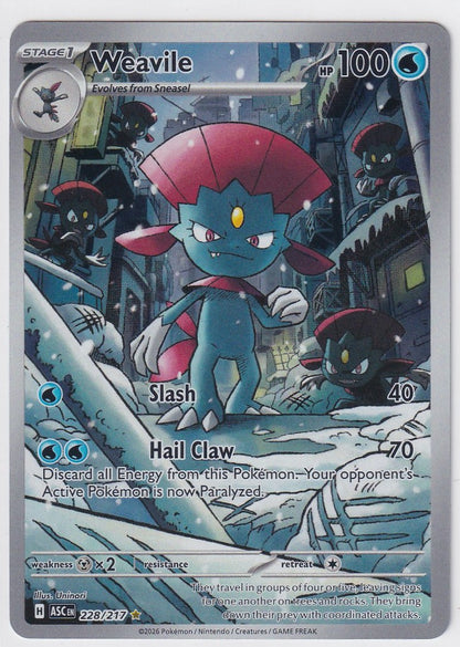 Weavile 228/217 Ascended Heroes