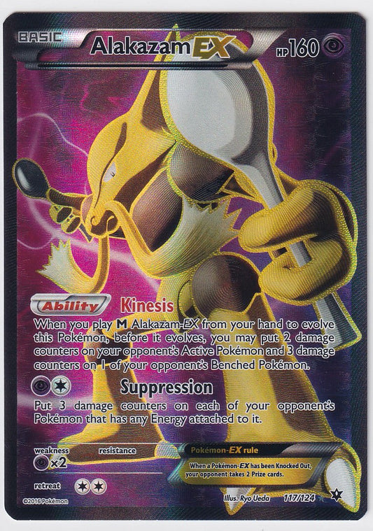 Alakazam EX 117/124 XY Fates Collide