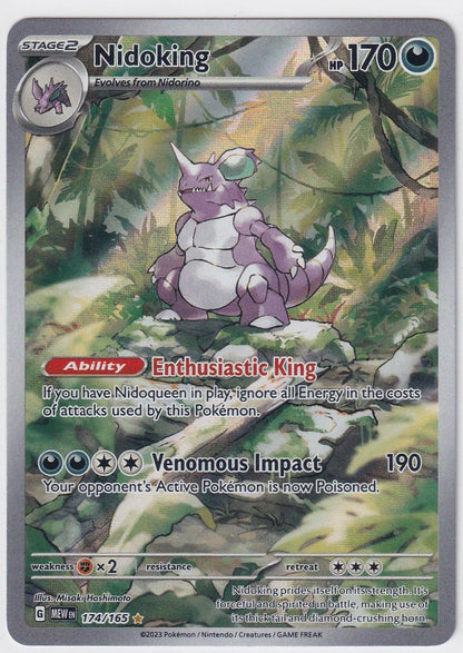 Nidoking 174/165 Scarlet & Violet 151