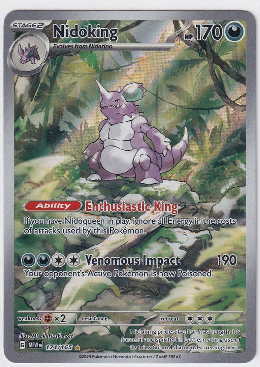 Nidoking 174/165 Scarlet & Violet 151