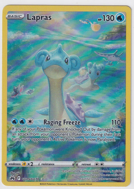 Lapras GG05/GG70 Crown Zenith