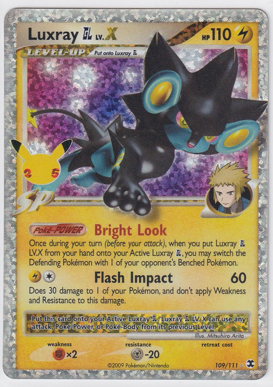 Luxray GL LV.X 109/111 Celebrations