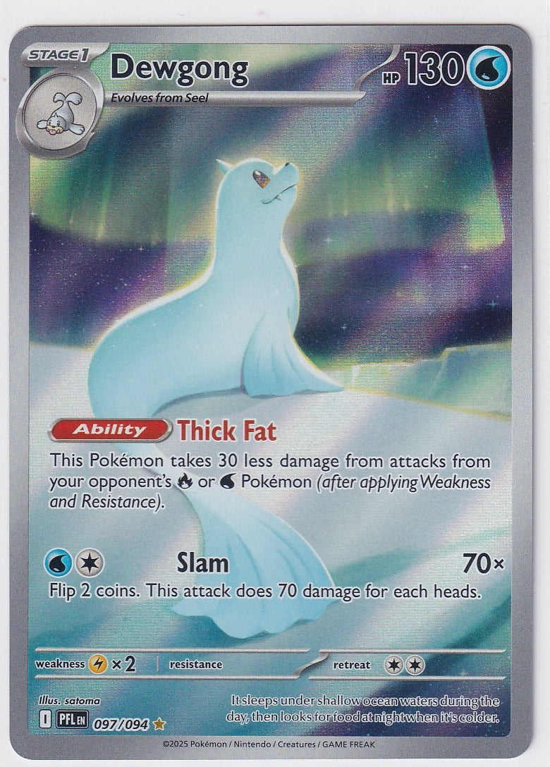 Dewgong 097/094 Phantasmal Flames