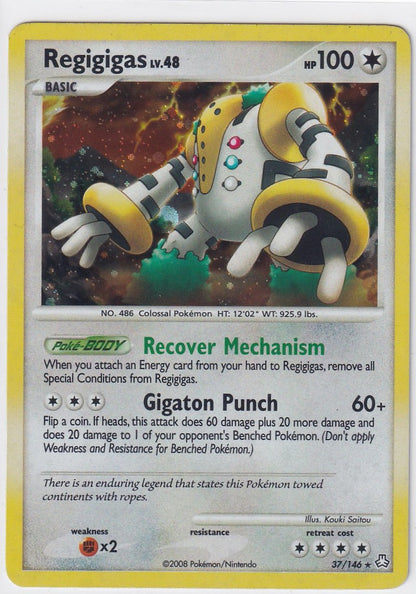 Regigigas 37/148 Legends Awakened Holo Rare