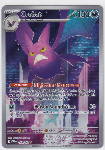 Crobat 093/086 Chaos Rising