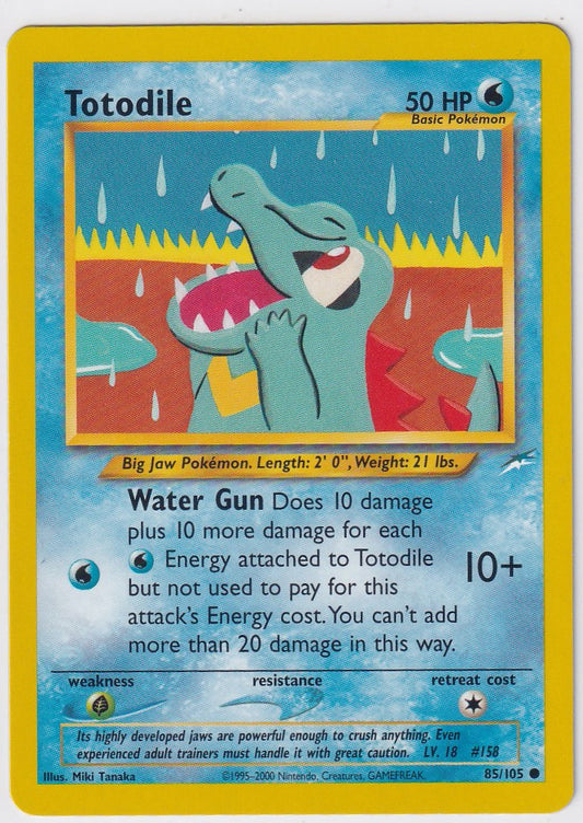 Totodile 85/105 Neo Destiny