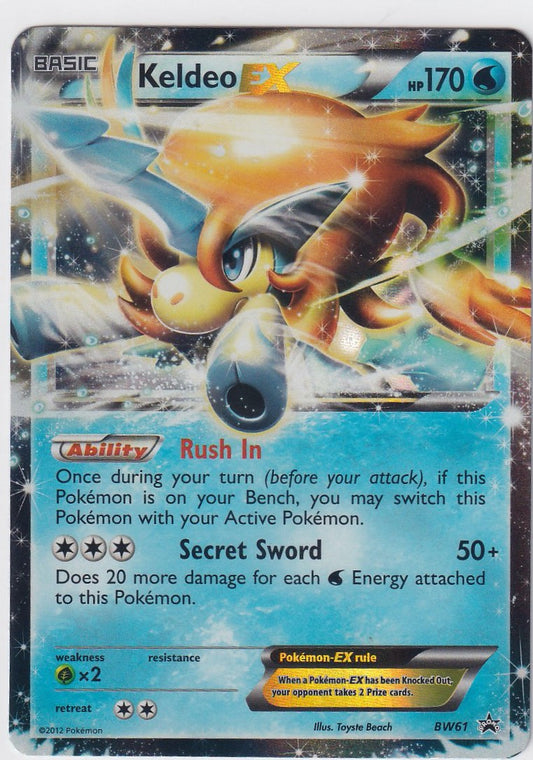 Keldeo EX BW61