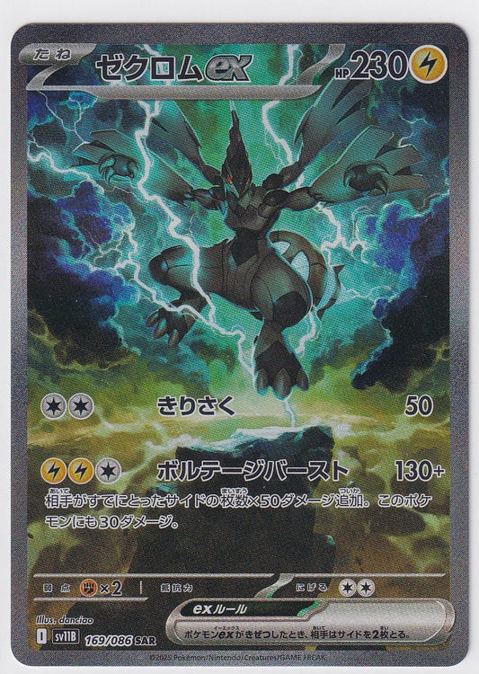 Zekrom ex 169/086 Black Bolt