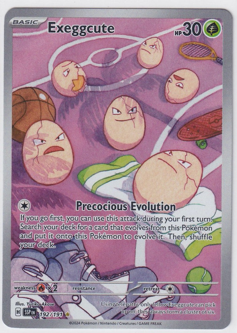 Exeggcute 192/191 Surging Sparks