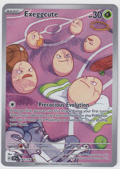 Exeggcute 192/191 Surging Sparks