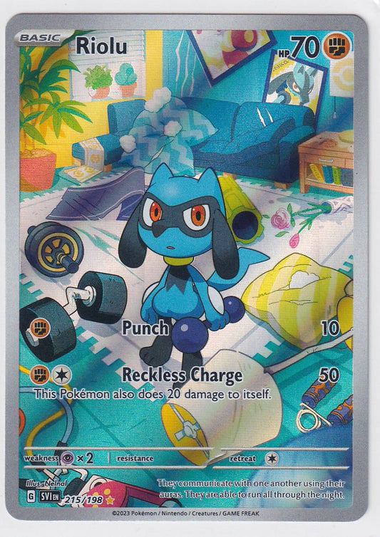 Riolu 215/198 Scarlet & Violet Base