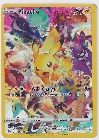 Pikachu 160/159 Crown Zenith
