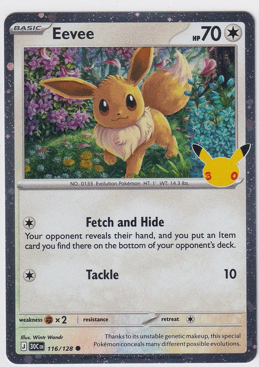 Eevee 116/128 30th Anniversary Promo