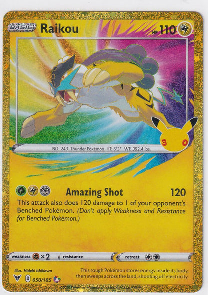 Raikou 050/185 30th Anniversary Classic Collection