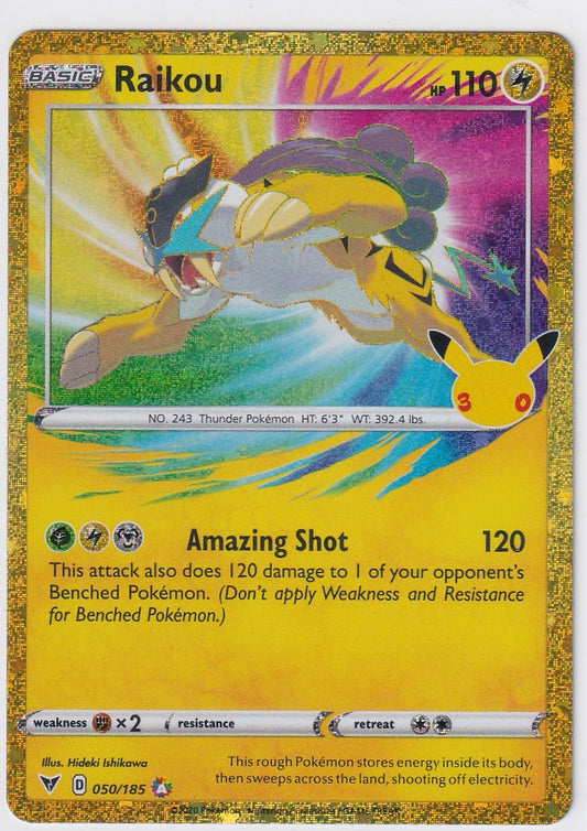 Raikou 050/185 30th Anniversary Classic Collection